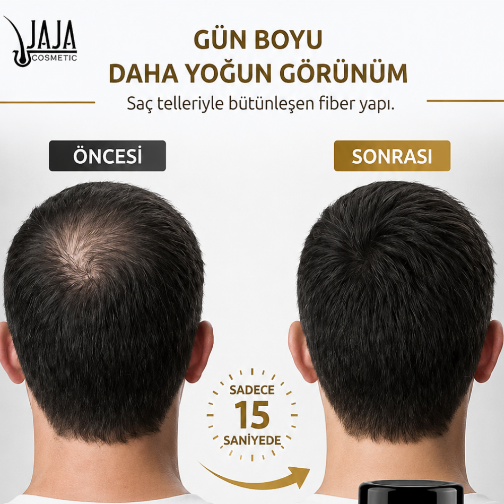 Anında Saç Dolgunlaştırıcı Doğal Fiber 50 Gram