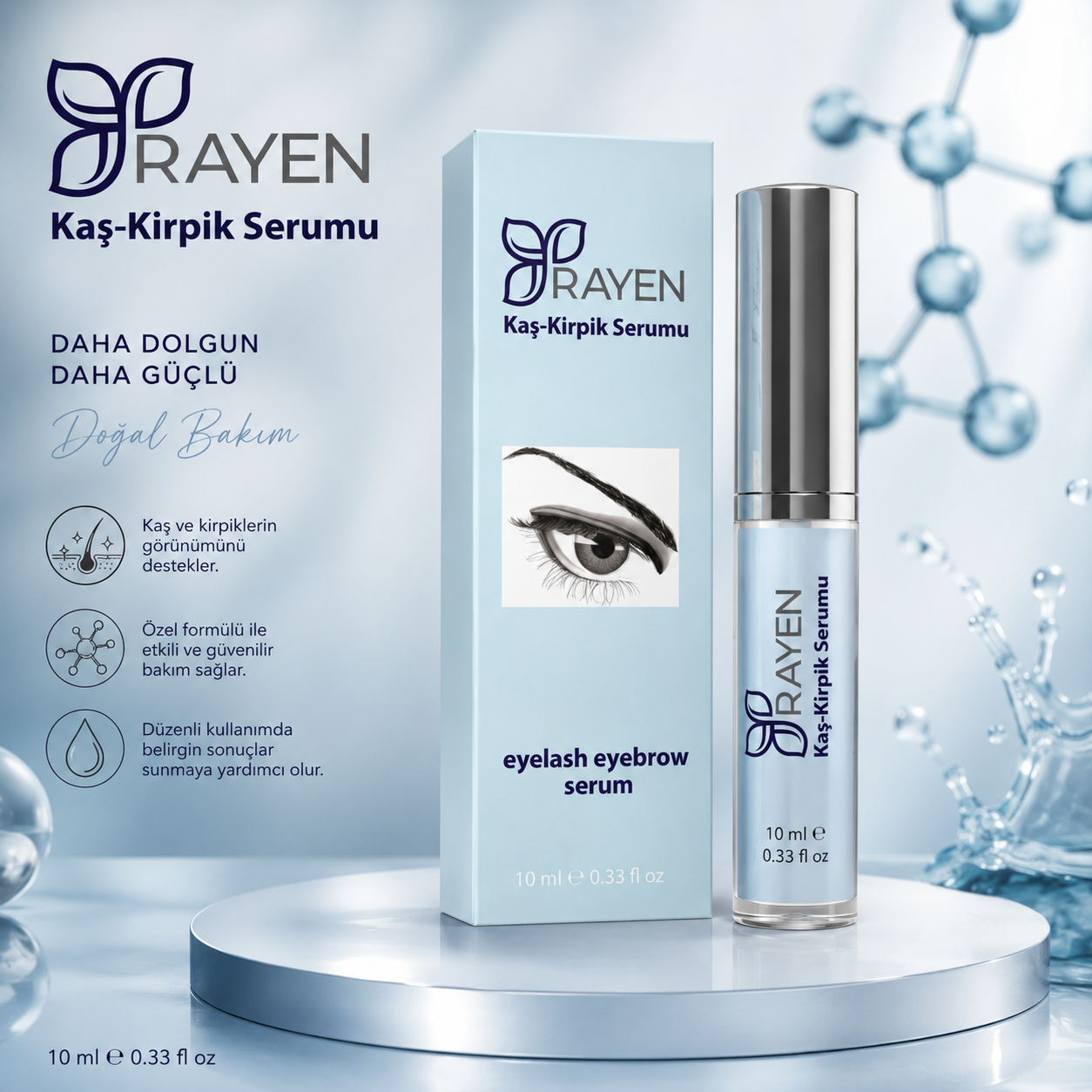 Rayen Kaş ve Kirpik Güçleştirici Serum