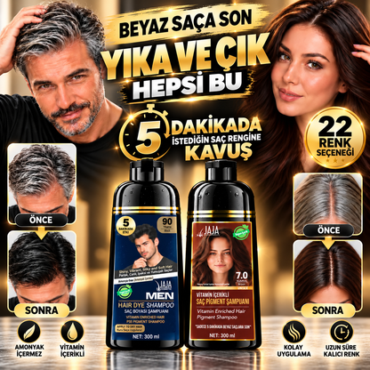 Beyaz Kapatıcı Saç Pigment Şampuanı 300 ml