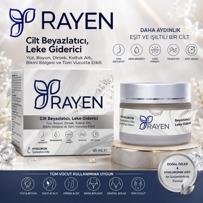 Rayen Cilt Beyazlatıcı ve Leke Karşıtı Krem