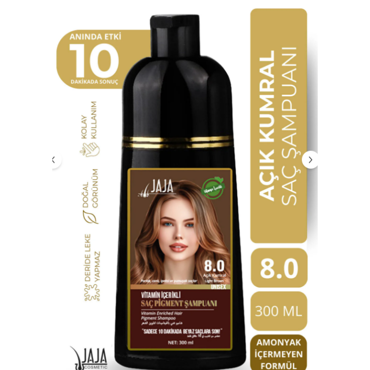 Beyaz Kapatıcı Saç Pigment Şampuanı 300 ml
