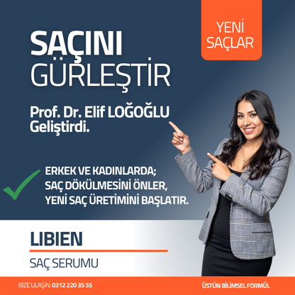 LIBIEN Saç Serumu Erkek ve Kadınları İçin Güçlü Formül
